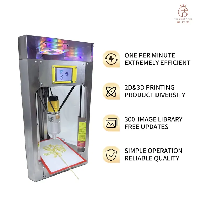 3D Printing Vendor - CE Certificate Sugar Art 3D Printer