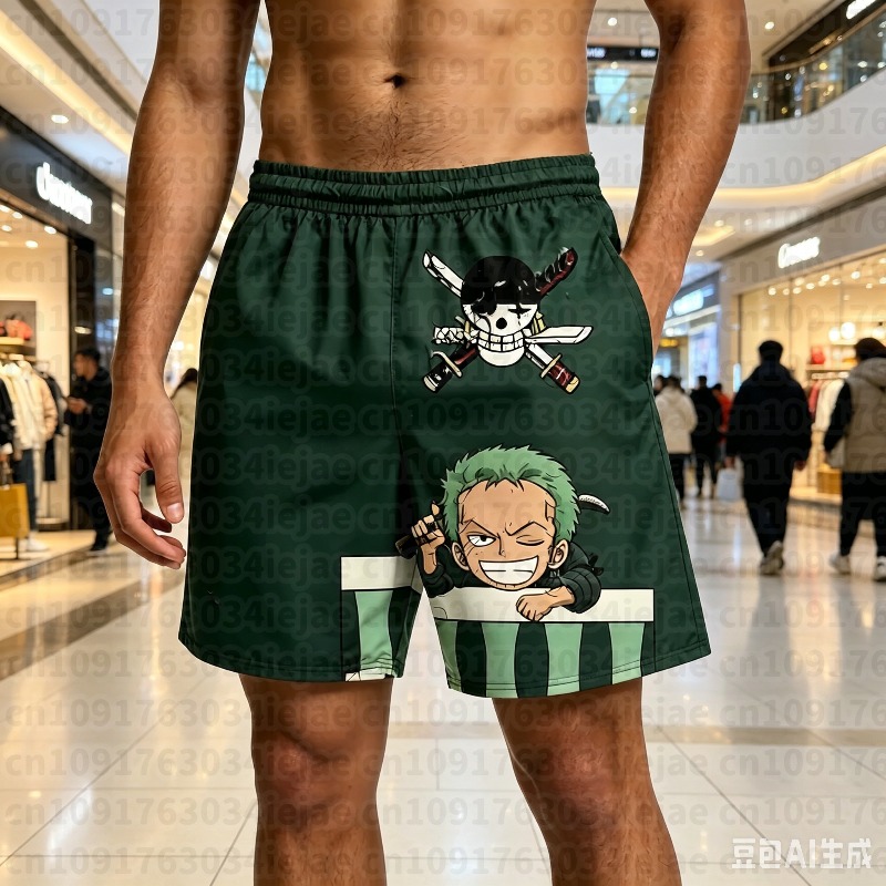 3D Printing Examples - One Piece 3D Print Shorts Shanks