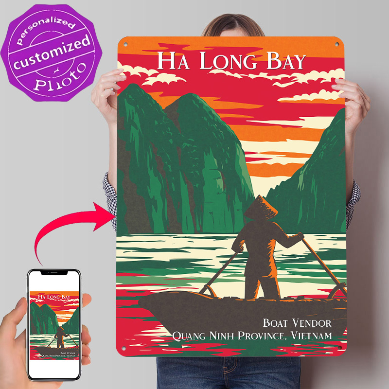 3D Printing Vendor - Ha Long Bay Boat Vendor Poster