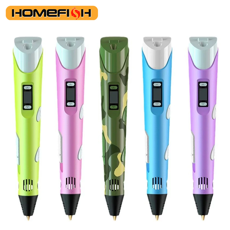 3D Printing Pen For Kids - HOMEFISH Electronic 3D Printing Pen with