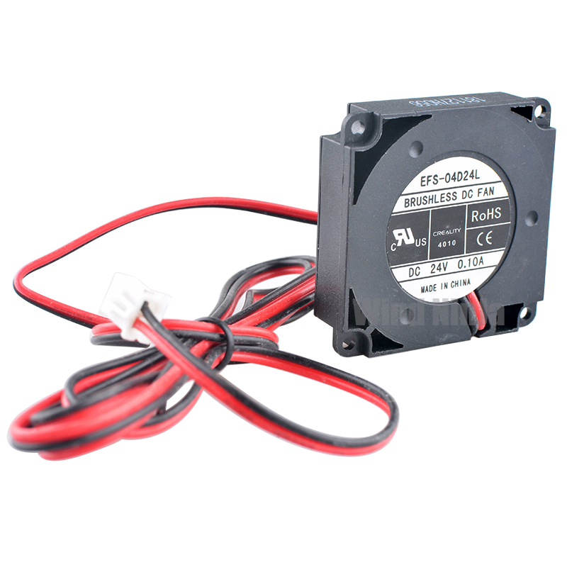 Cooling Fan 40Mm 3D - EFS-04D24L 4cm 40mm Blower Fan 40x40x10mm