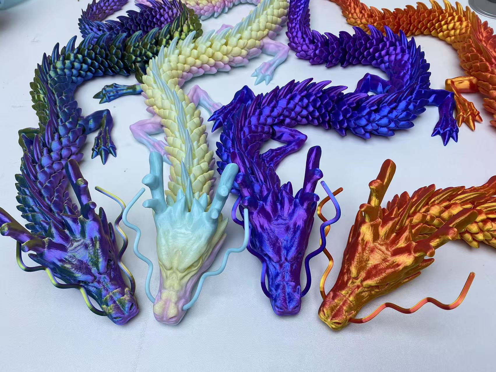 3D Printing Robot - 60cm 3D Printing Dragon Toy Chinese