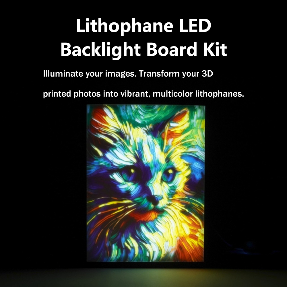 KC010 Lithophane CMYK PLAFilam - 3D Printing Nylon Filament review and price
