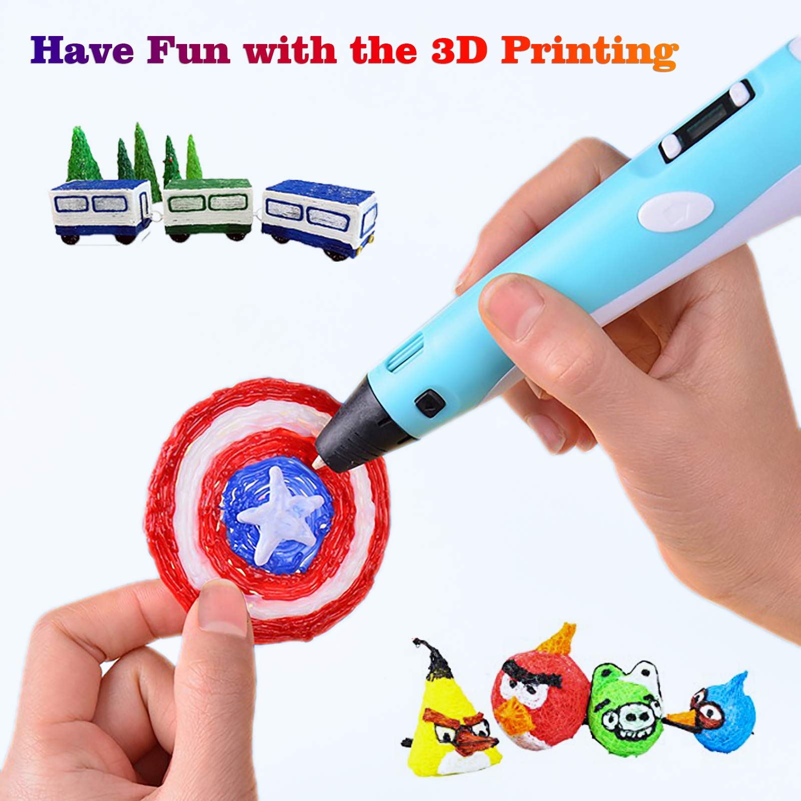 40/32/30 Colors PLA Filament f - 3D Printing Pen For Kids review and price
