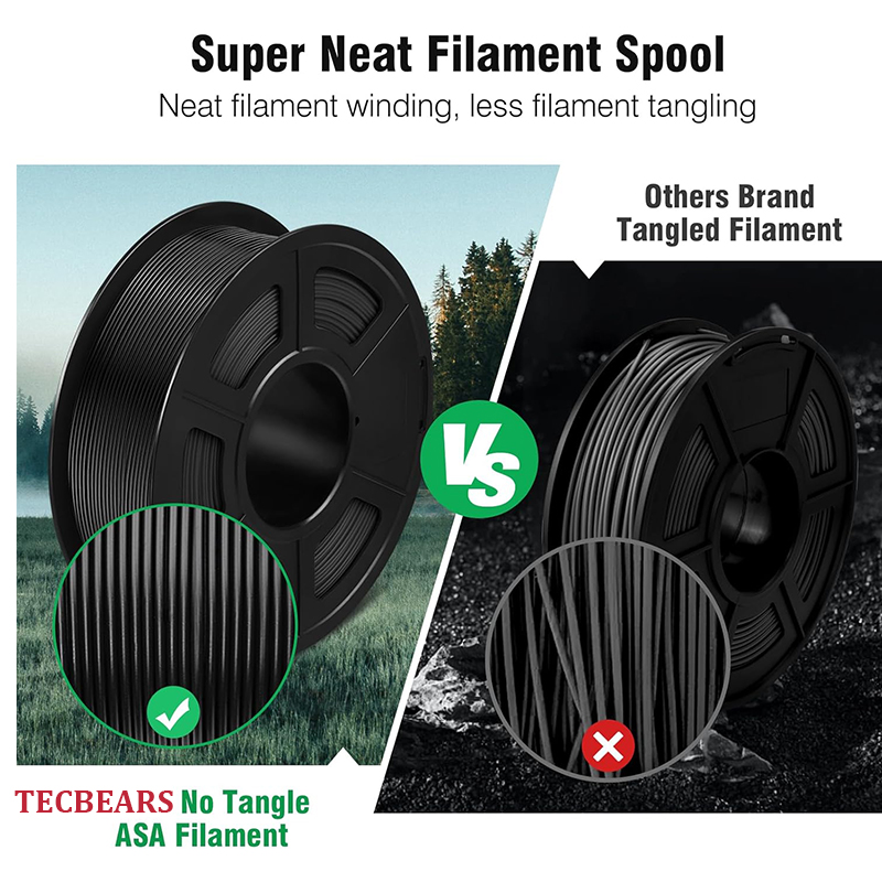 TECBEARS ASA 3D Printer Filame - Asa Filament Outdoor review and price