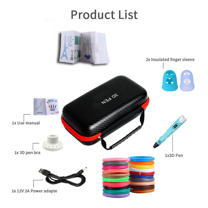 3D Pen With LCD Screen Compati - 3D Printing Pen For Kids review and price