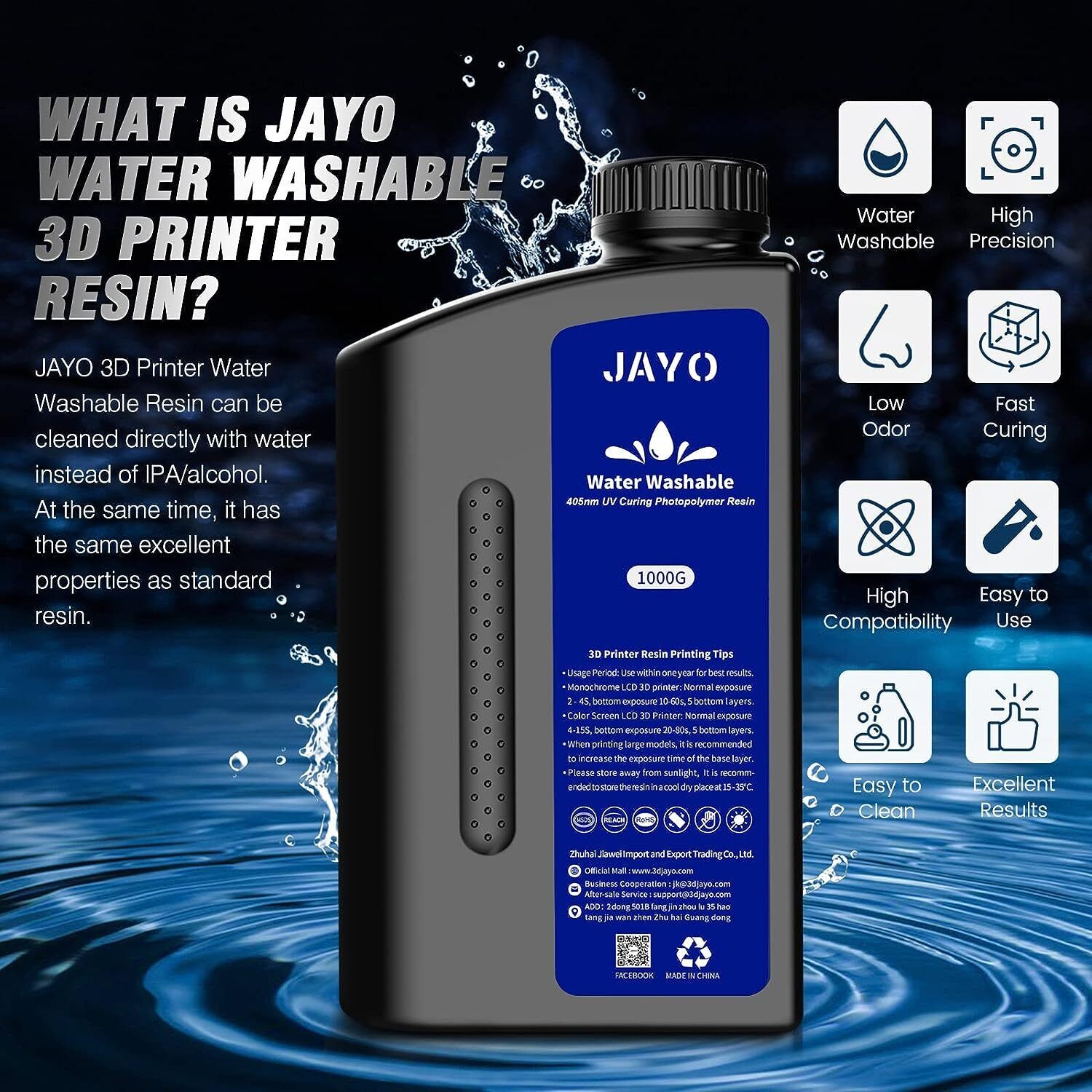 JAYO Standard /ABS-Like/ Water - Glue For 3D Printing review and price