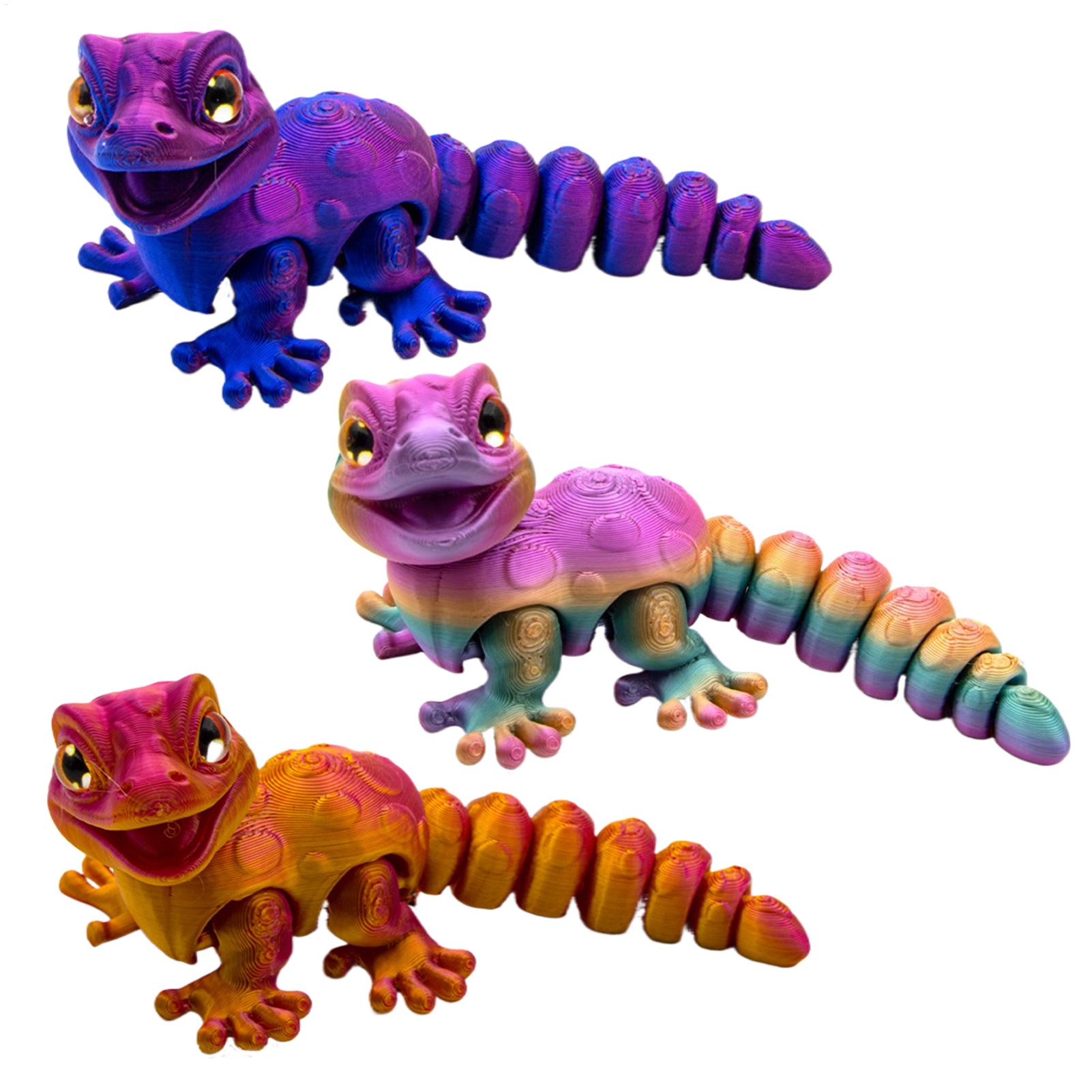 3D Printed Gecko Figurine Liza - 3D Printing Lizard review and price