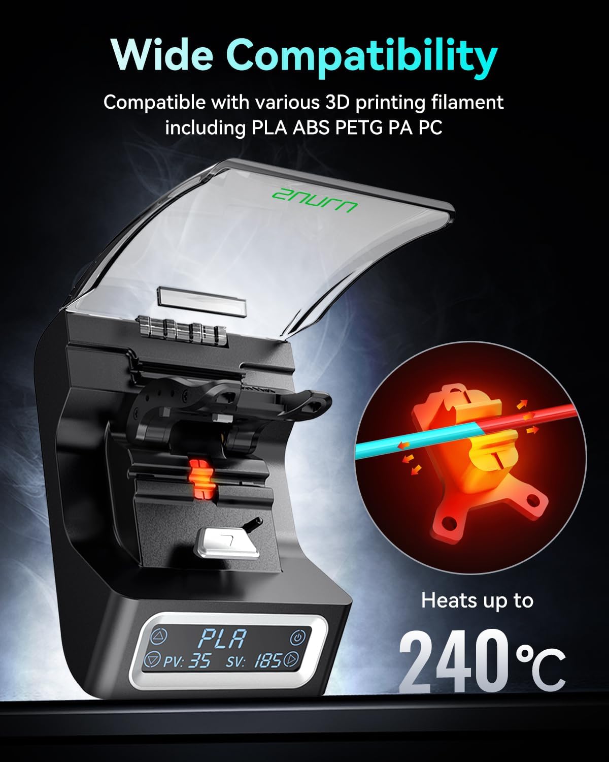 SUNLU FC01 Filament Connector  - 3D Printing Nylon Filament review and price