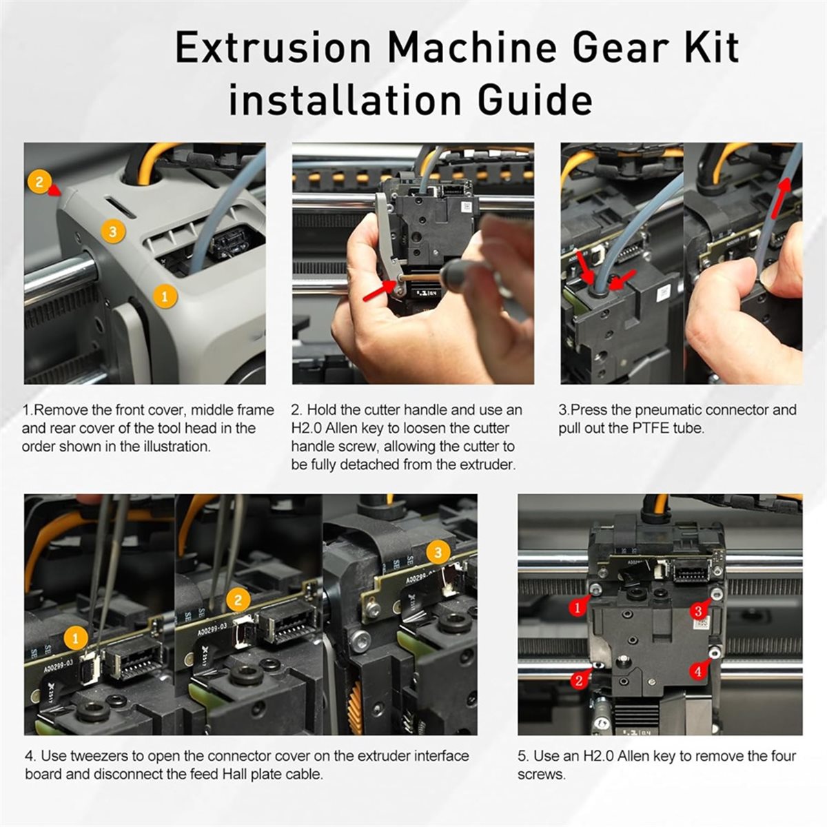 L70A 3D Printer Extruder Gear  - 3D Printer Extruder review and price