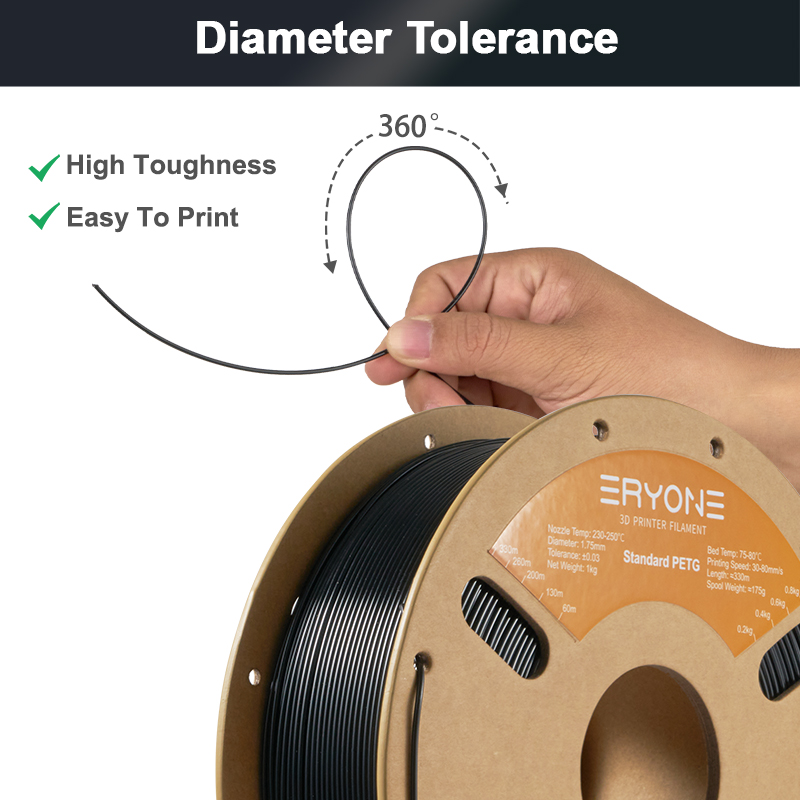ERYONE 1KG PETG Standard/Hyper - Tpu Flexible Filament review and price