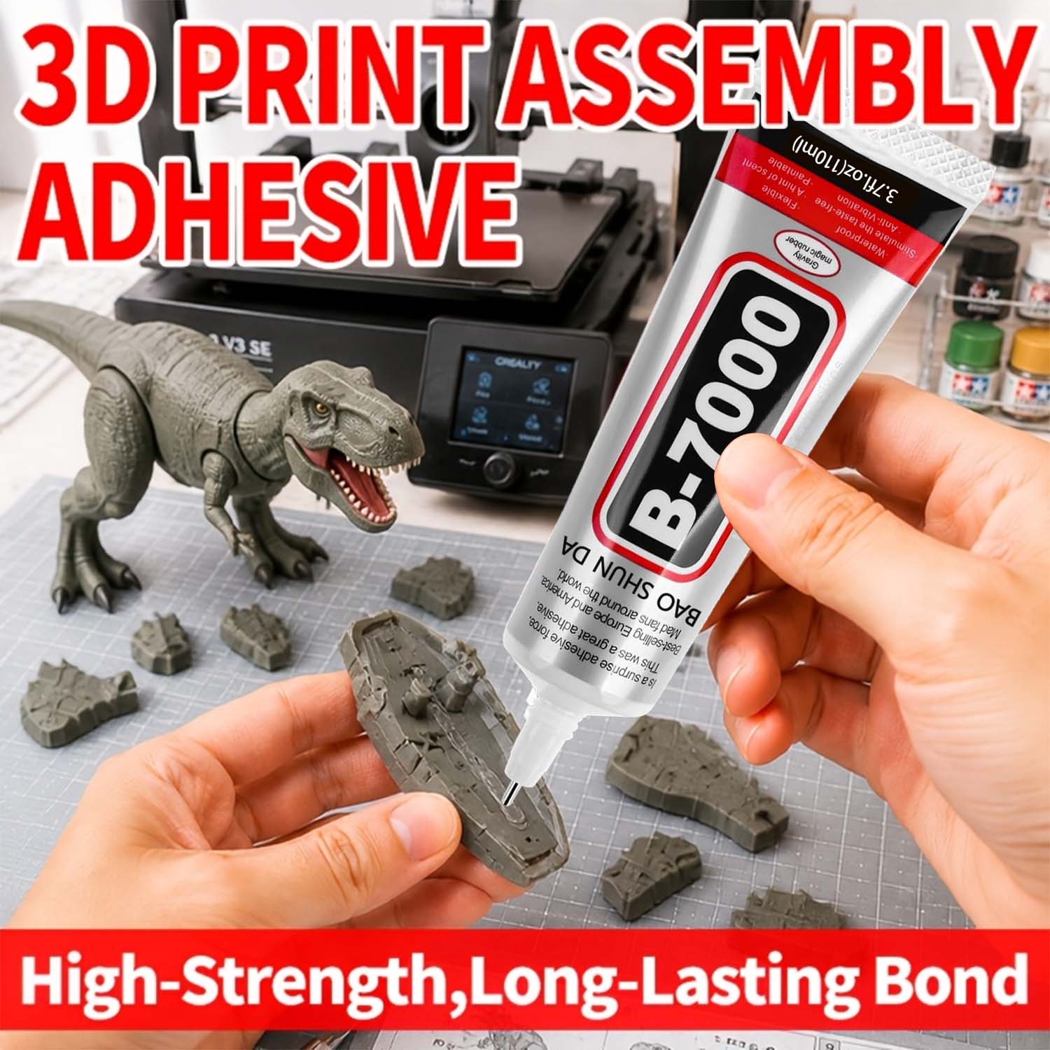 Quick Dry Transparent Adhesive - 3D Printing Glue Stick review and price