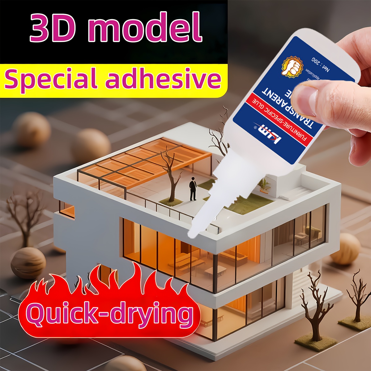 Quick Dry Transparent Special  - 3D Printing Glue Stick review and price