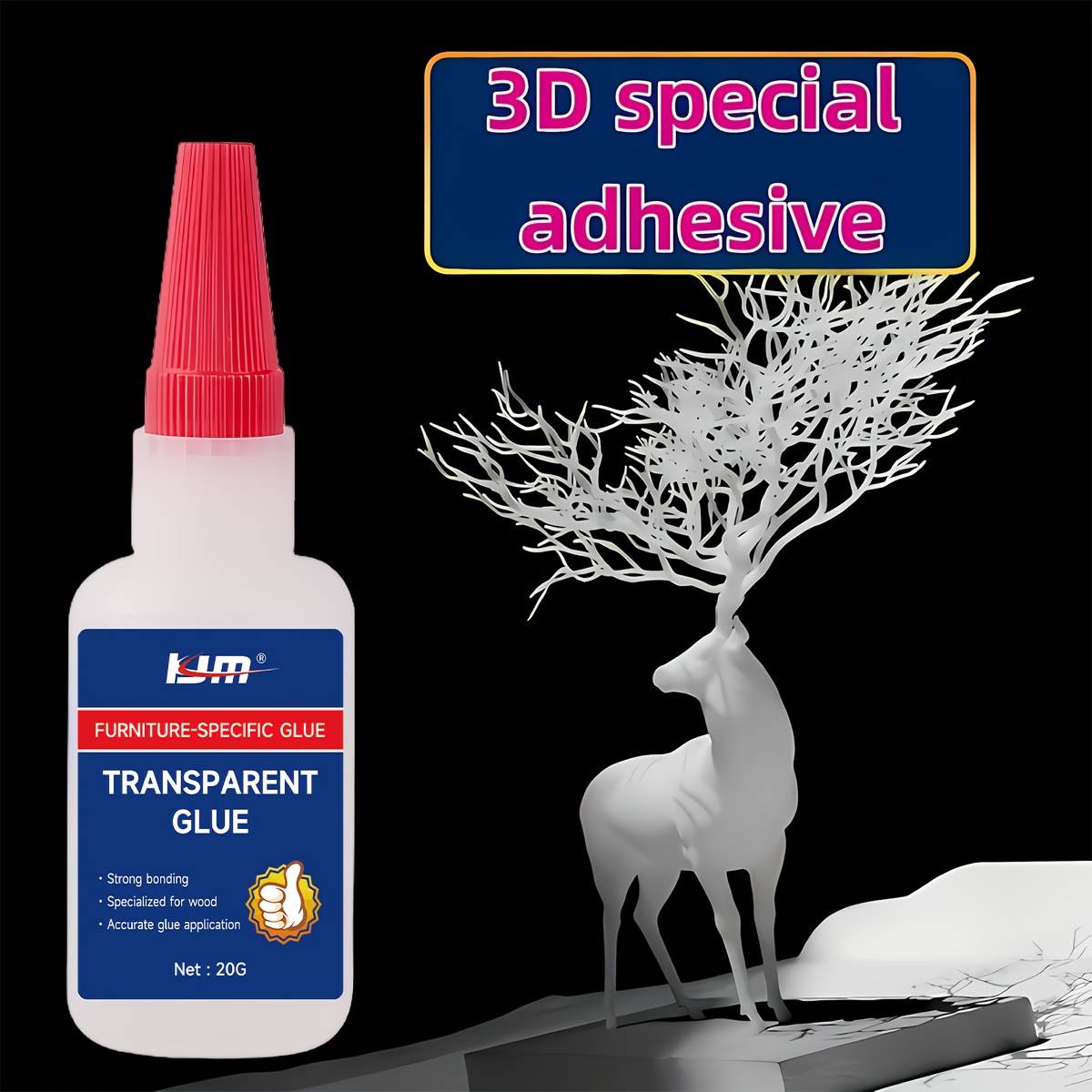 Quick Dry Transparent Special  - 3D Printing Glue Stick review and price