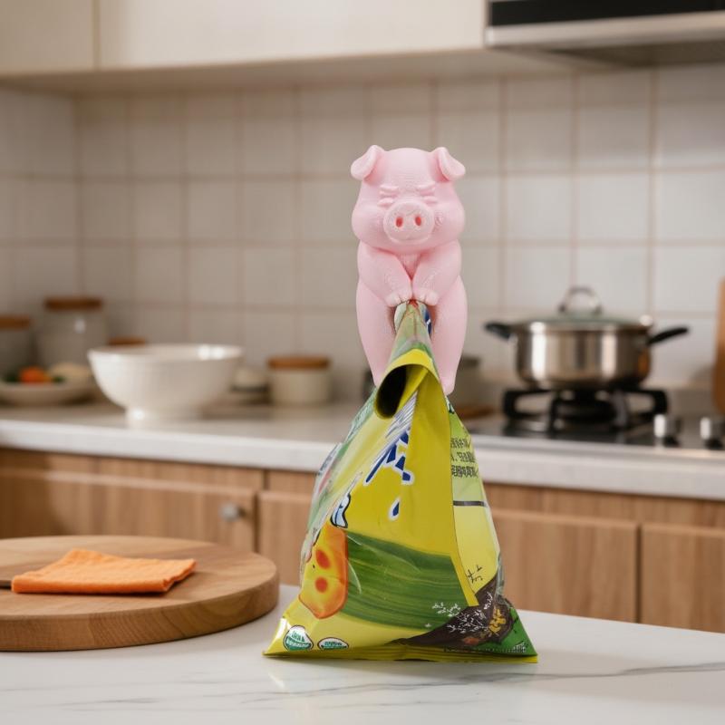 Farm Animal Bag Clips 3D Print - 3D Printing Food review and price