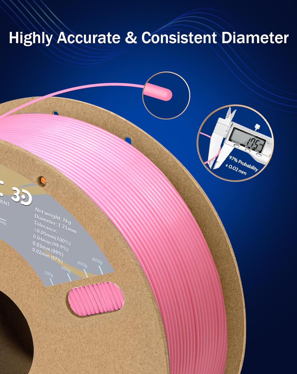 TPU pink  3D Printer Filament  - Tpu Flexible Filament review and price