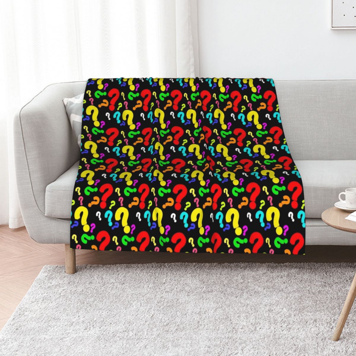 Colorful Question Mark Pattern - 3D Printing Questions review and price