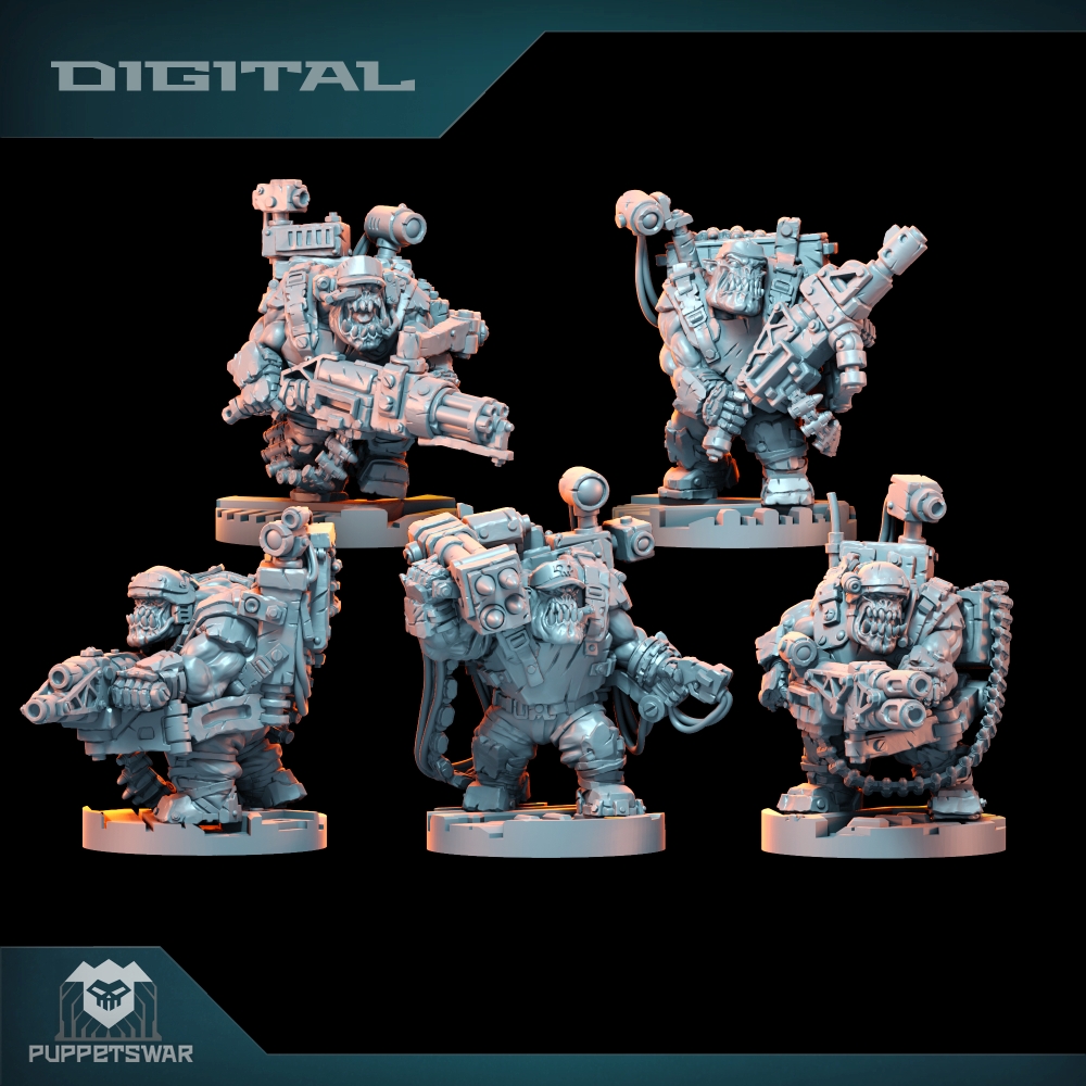 Orc Ultimate Badasses Squad, G - 3D Printing Robot review and price