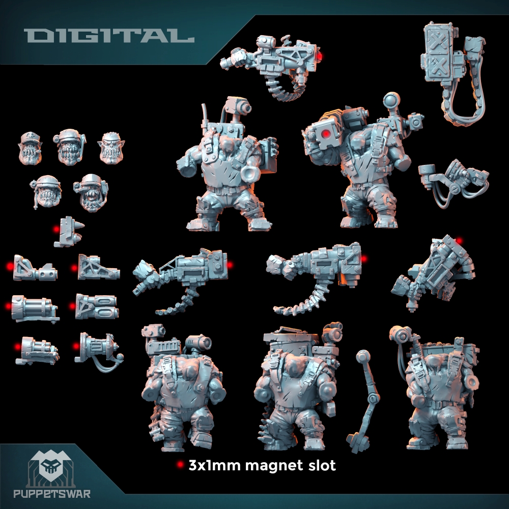 Orc Ultimate Badasses Squad, G - 3D Printing Robot review and price