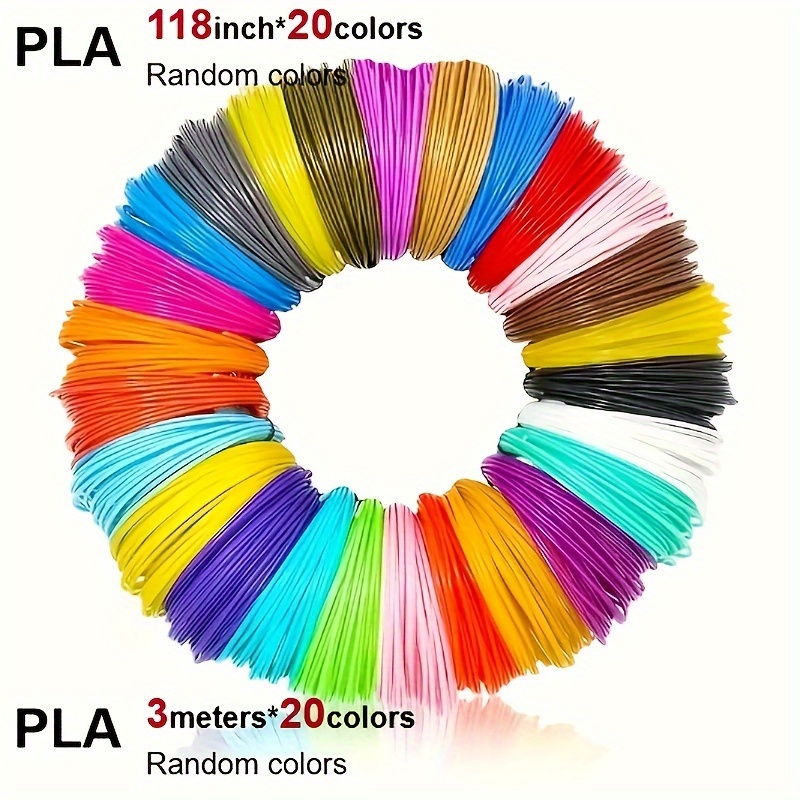 20 Color 3D Printing Pen Set D - 3D Printing Nylon Filament review and price