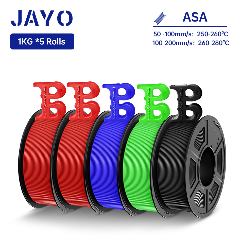 JAYO 3D Filament ASA 1.75mm 5R - Asa Filament Outdoor review and price