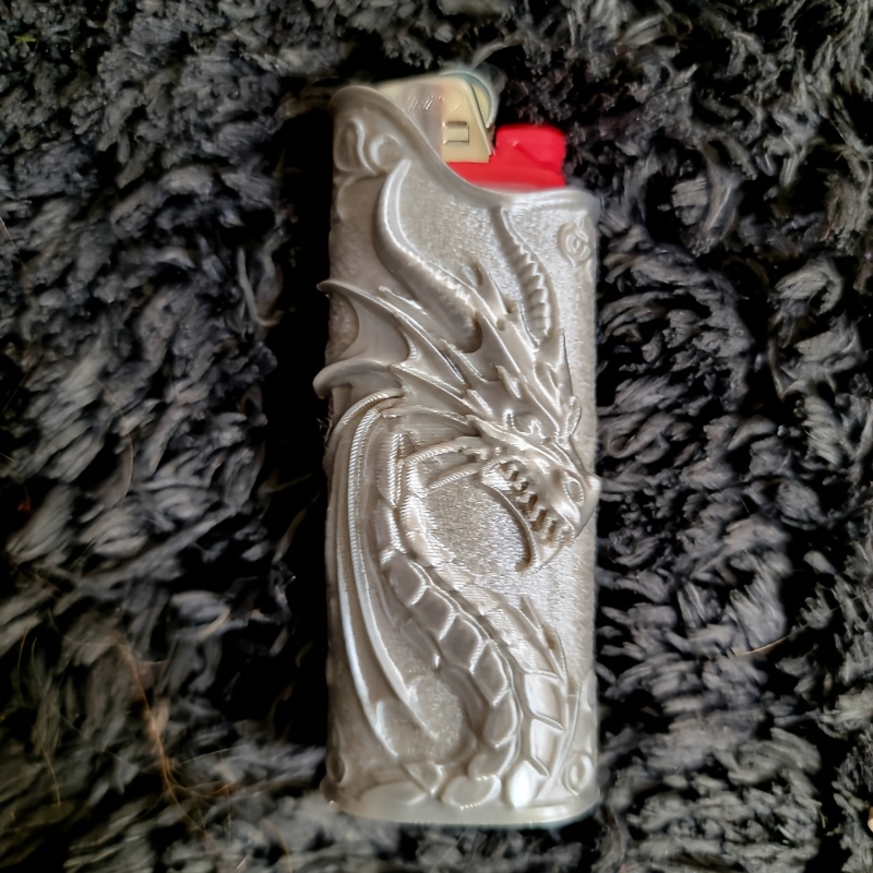 Gothic Embossed Dragon Lighter - 3D Printing Examples review and price