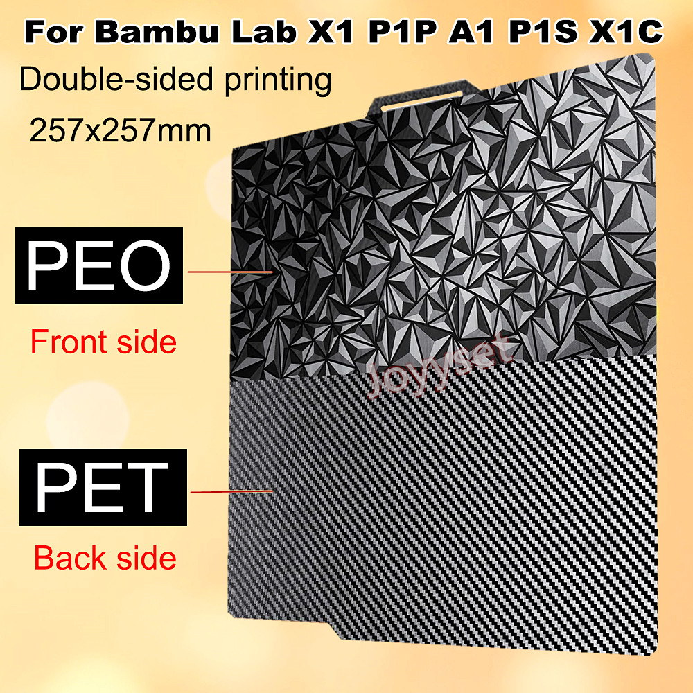 PEO PET For Bambu Lab X1 P1S P - 3D Printing X1 Carbon review and price