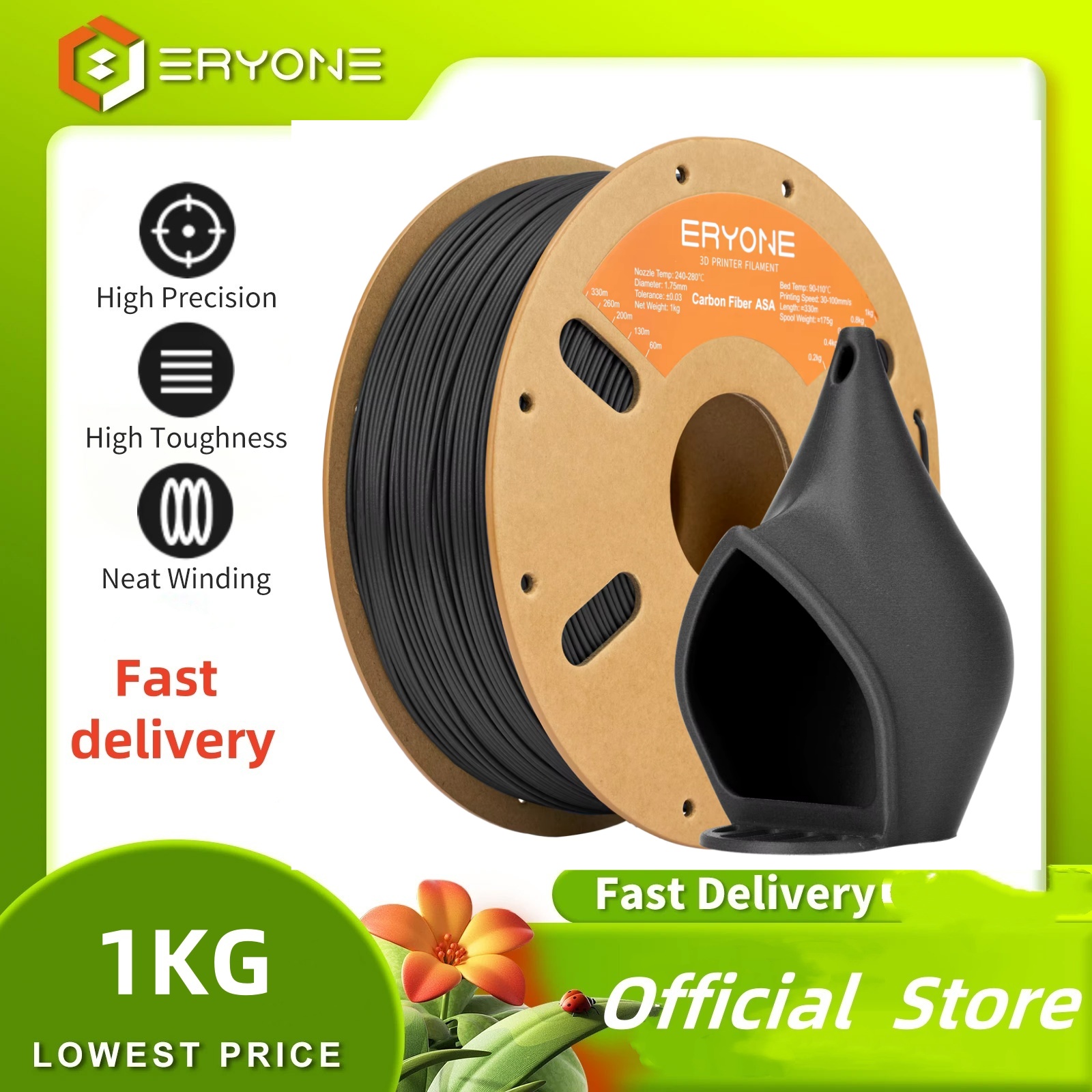 ERYONE 1KG ASA Carbon Fiber Pr - Asa Filament Outdoor review and price