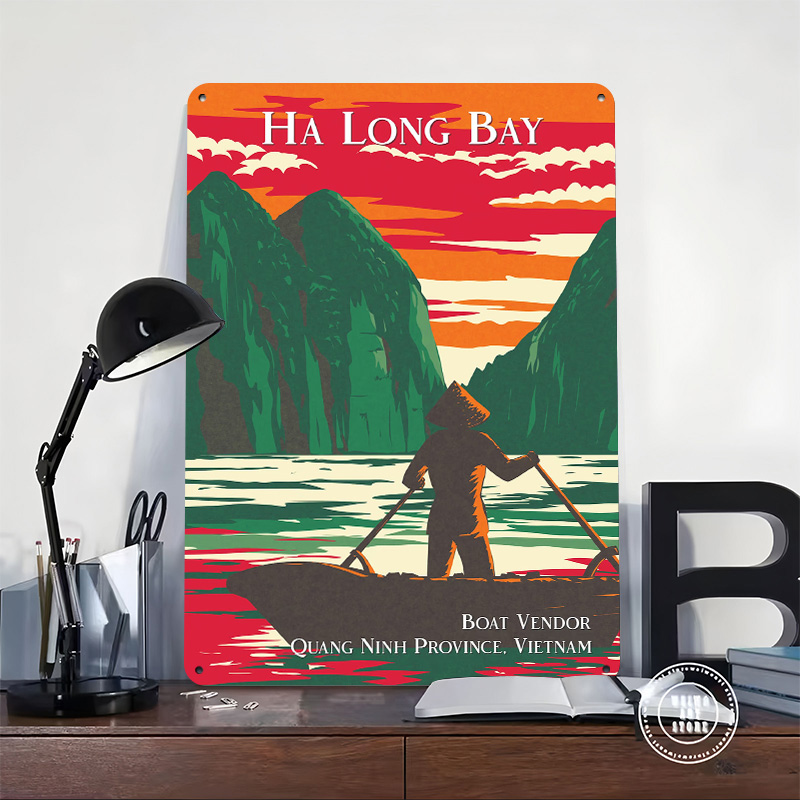 Ha Long Bay Boat Vendor Poster - 3D Printing Vendor review and price