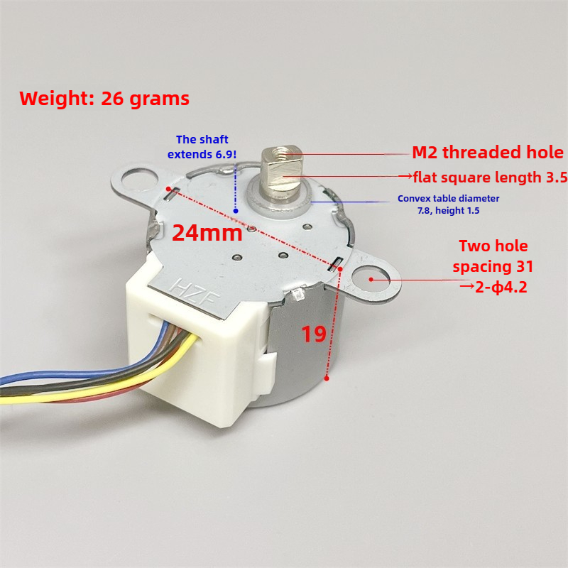 24BYJ48  DC 5V Stepper Motor D - Stepper Motor review and price