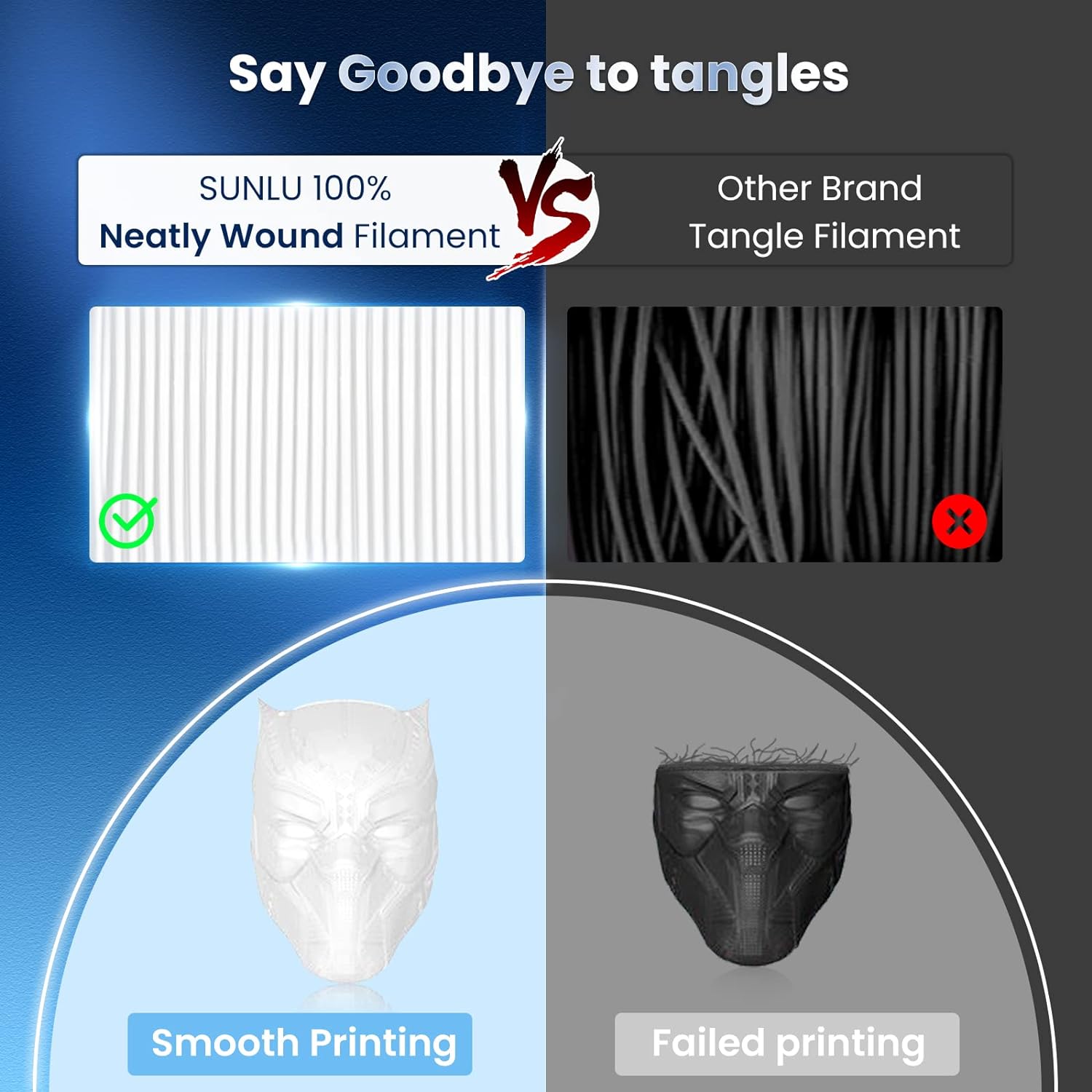 SUNLU 10KG 3D PLA/PETG/PLA PLU - 3D Printing Nylon Filament review and price