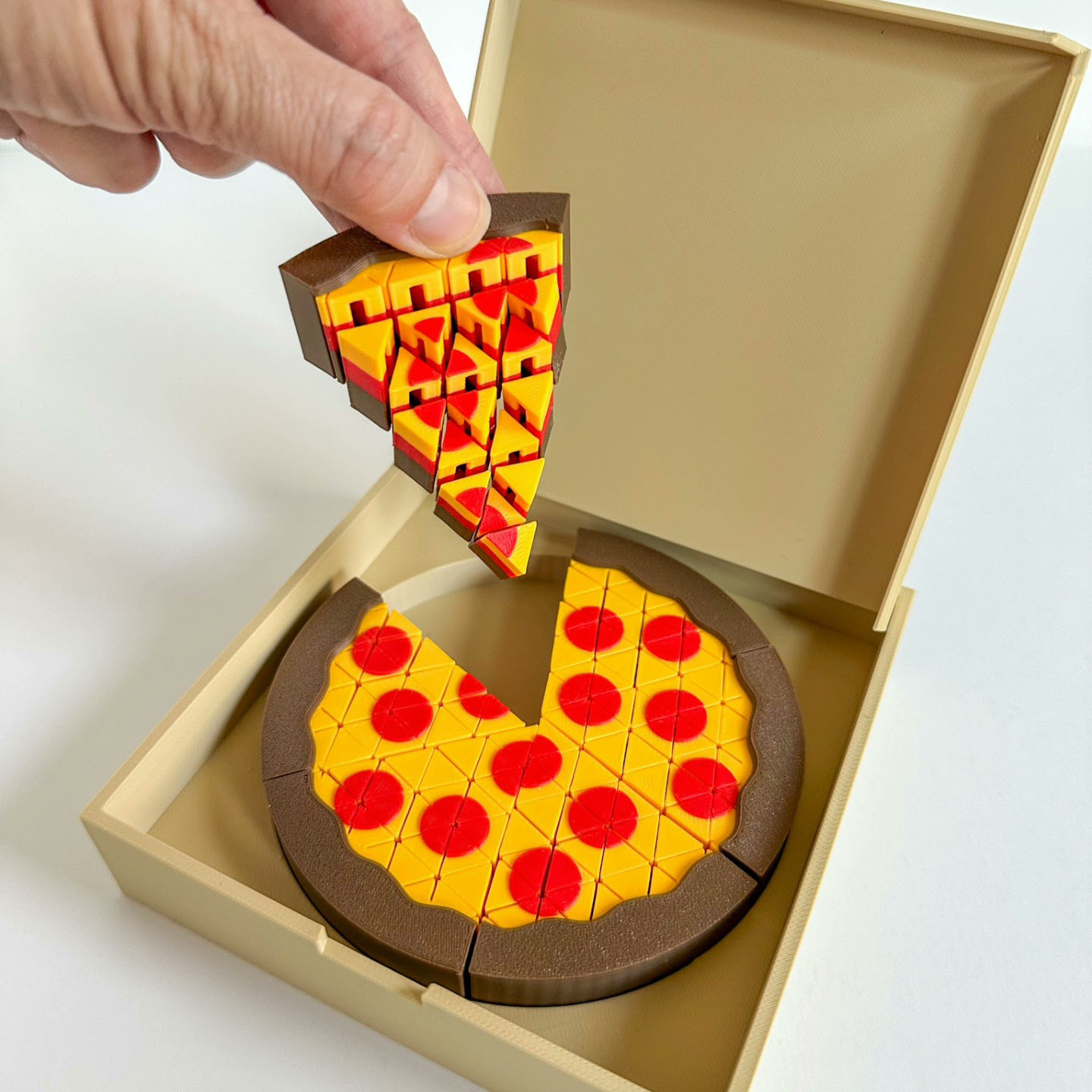 3D Printed Mini Pizza sculptur - 3D Printing Food review and price