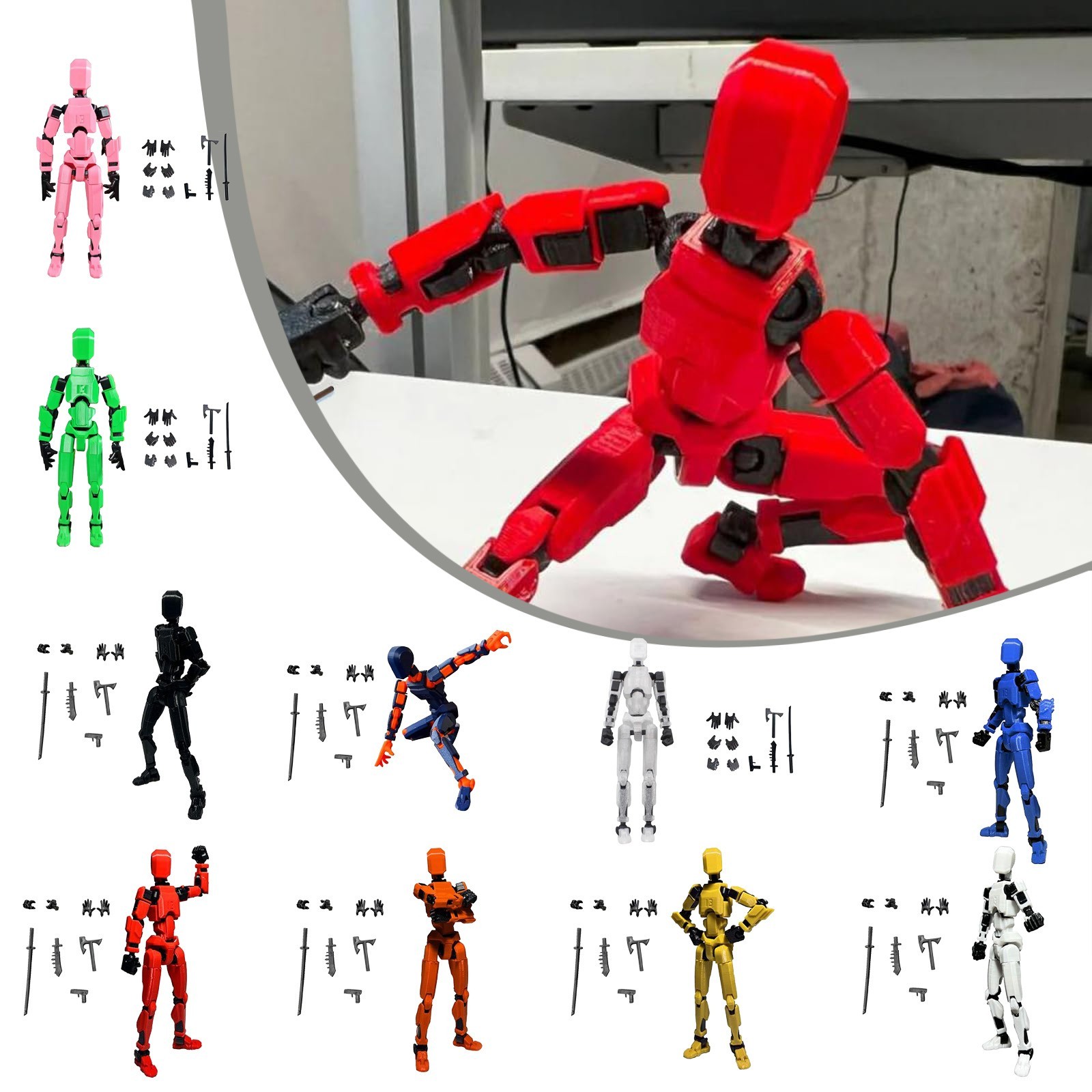 Titan 13 With Wings Figure Toy - 3D Printing Robot review and price