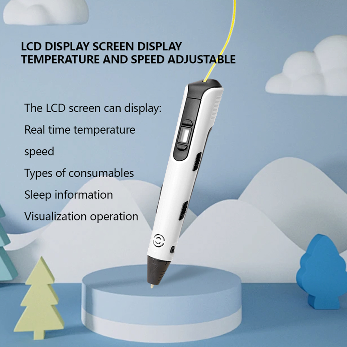 Upgraded 3D Printing Pen 9 Met - 3D Printing Pen For Kids review and price