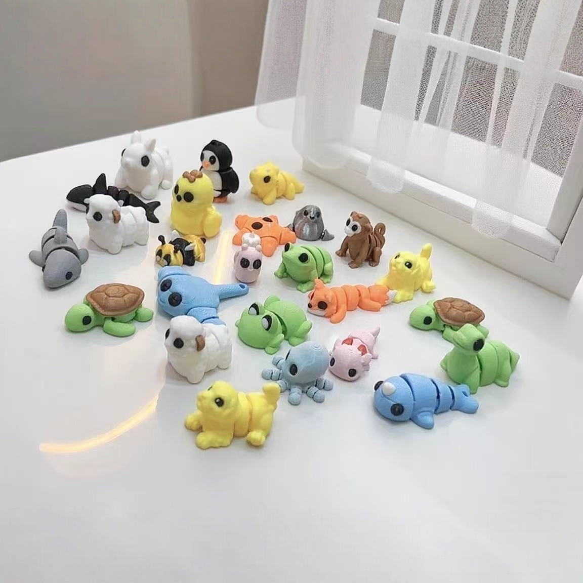 10-50Pcs 3D Printed Colorful M - 3D Printing Food review and price