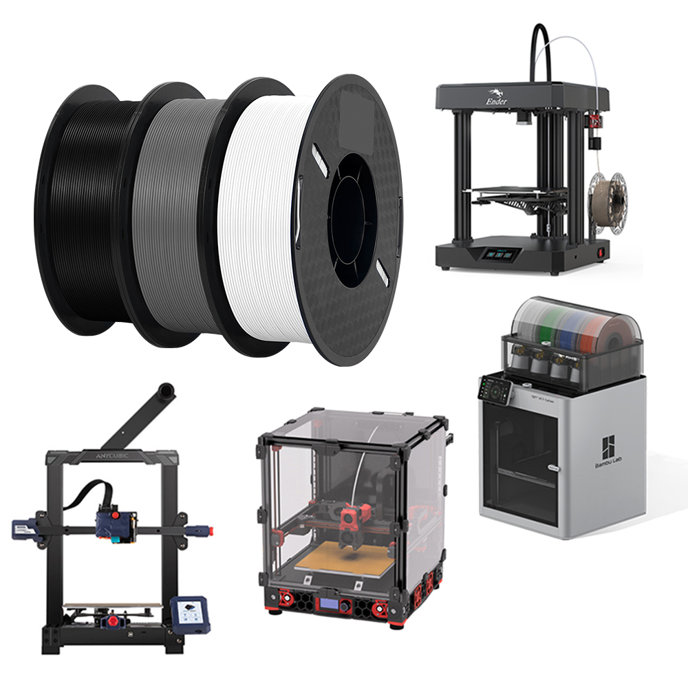 5KG Mix Colors PLA filament 1k - 3D Printing Nylon Filament review and price