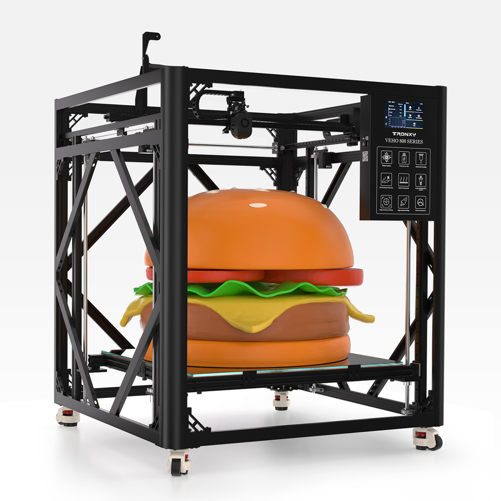 Tronxy VEHO-800-12 or PRO Larg - 3D Printing X Y Z Axis review and price