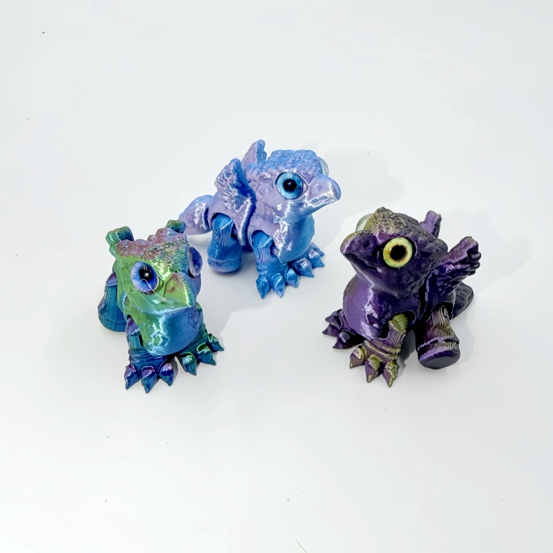 3D Printed Toy Griffin Winged  - 3D Printing Lizard review and price