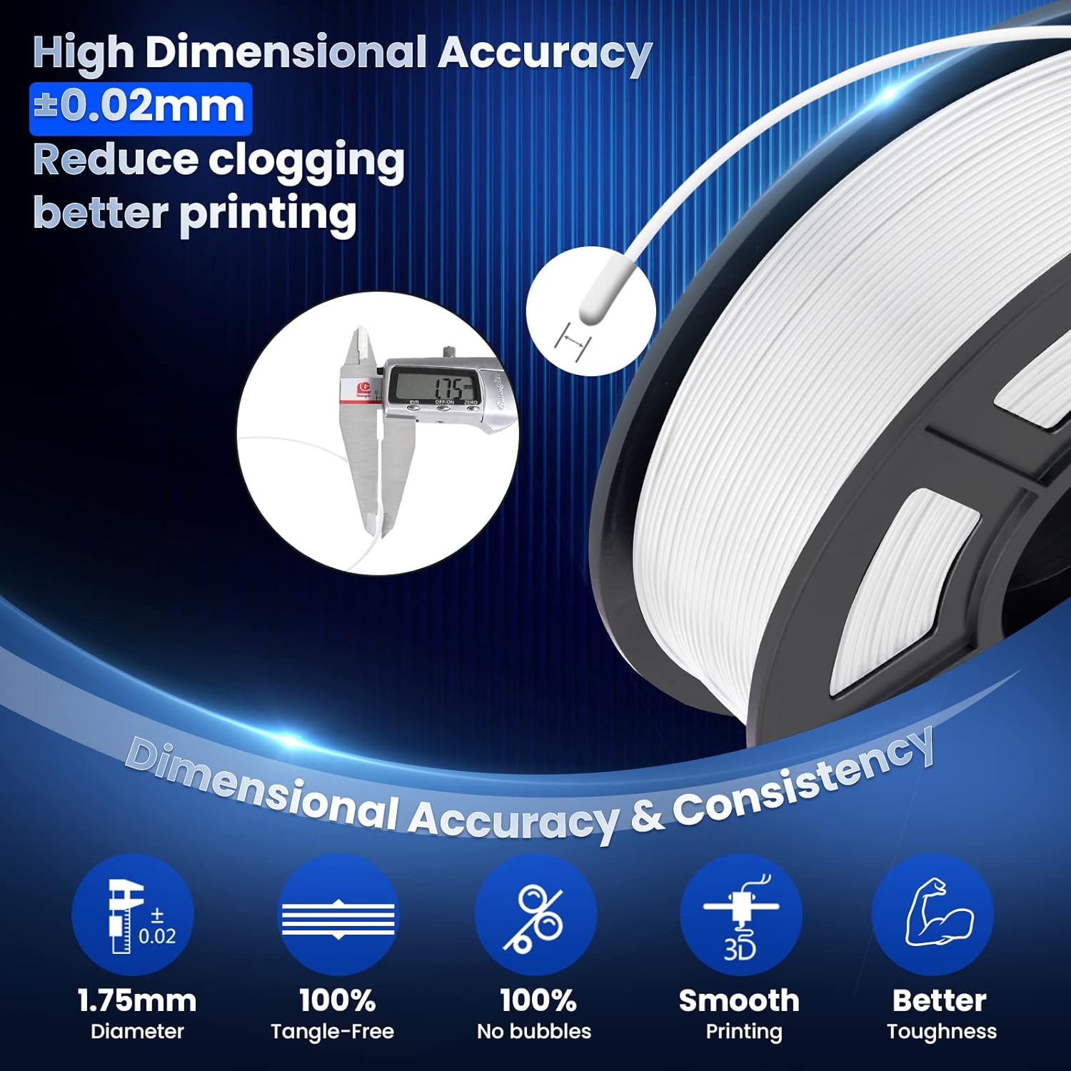JAYO 3D PETG/PLA/PLA PLUS Prin - 3D Printing Nylon Filament review and price