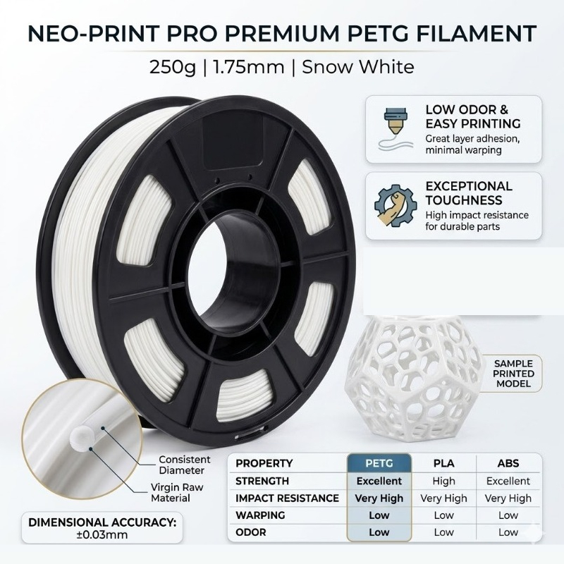 PETG white,gray,transparent,sk - Tpu Flexible Filament review and price