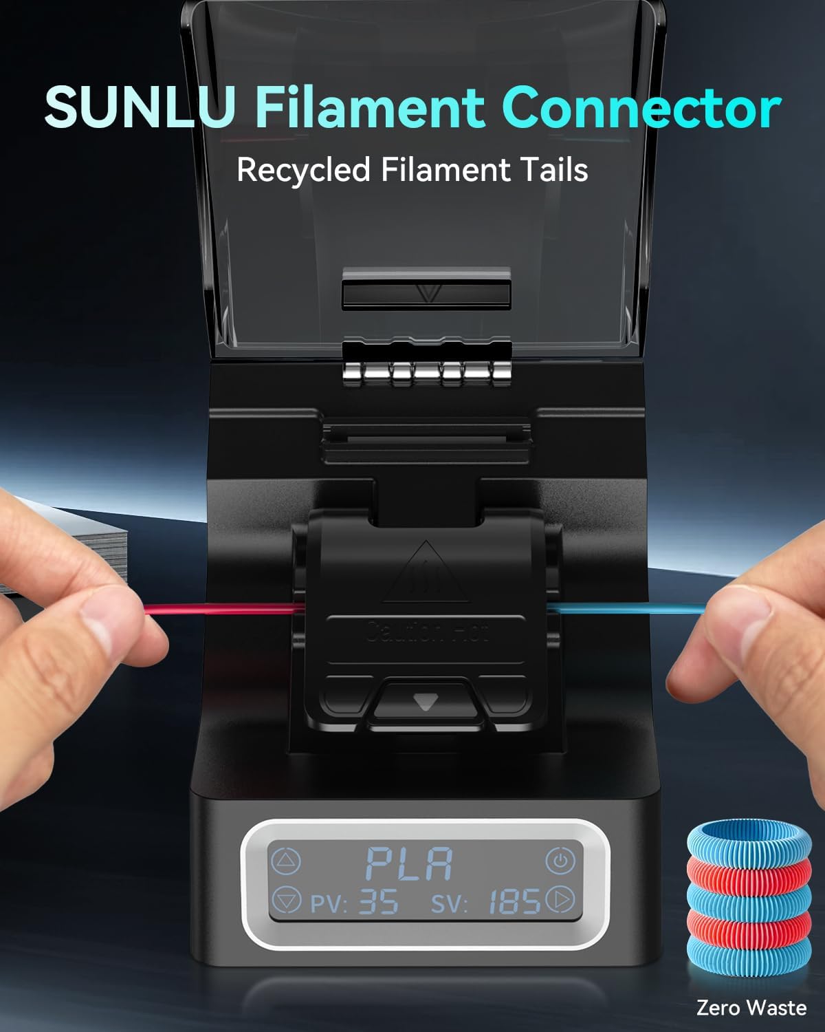 SUNLU FC01 Filament Connector  - 3D Printing Nylon Filament review and price