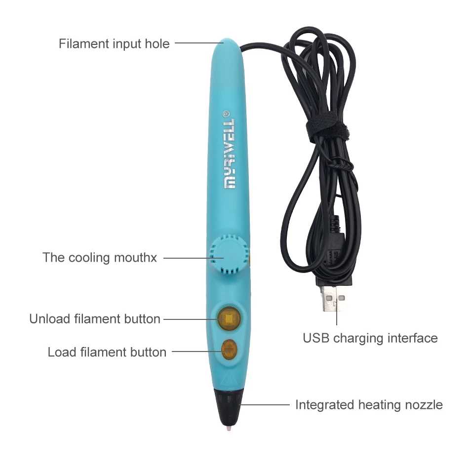 Myriwell Newest RP-200A 3D Pri - 3D Printing Pen For Kids review and price