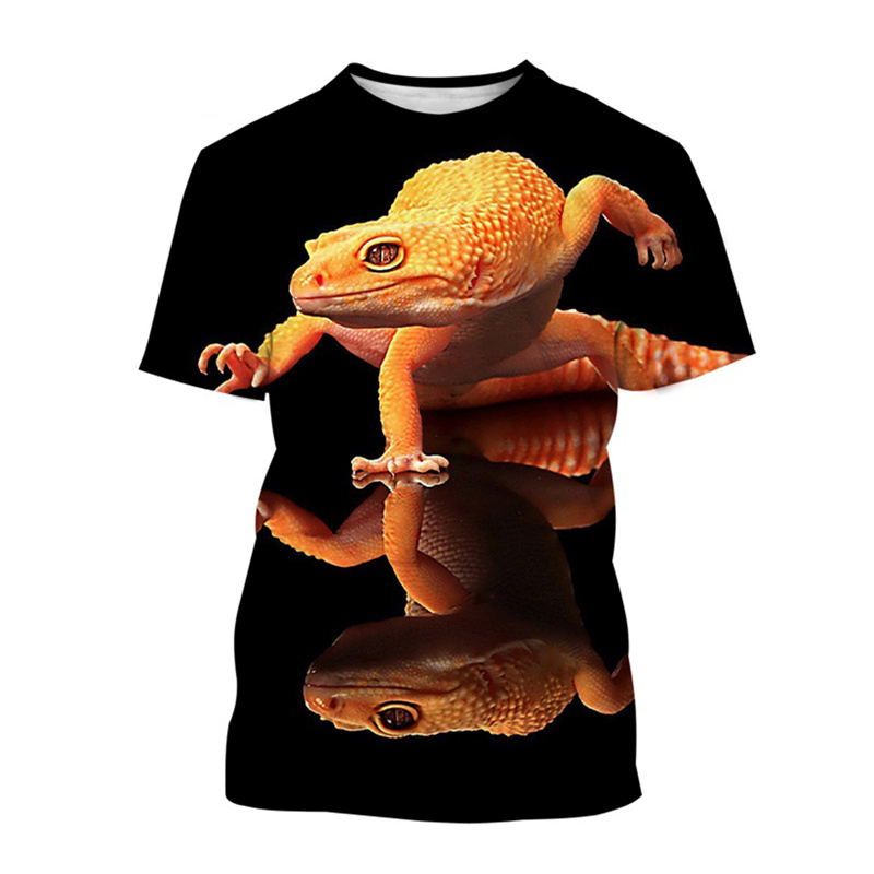 3D Printed Cool Lizard T-Shirt - 3D Printing Lizard review and price