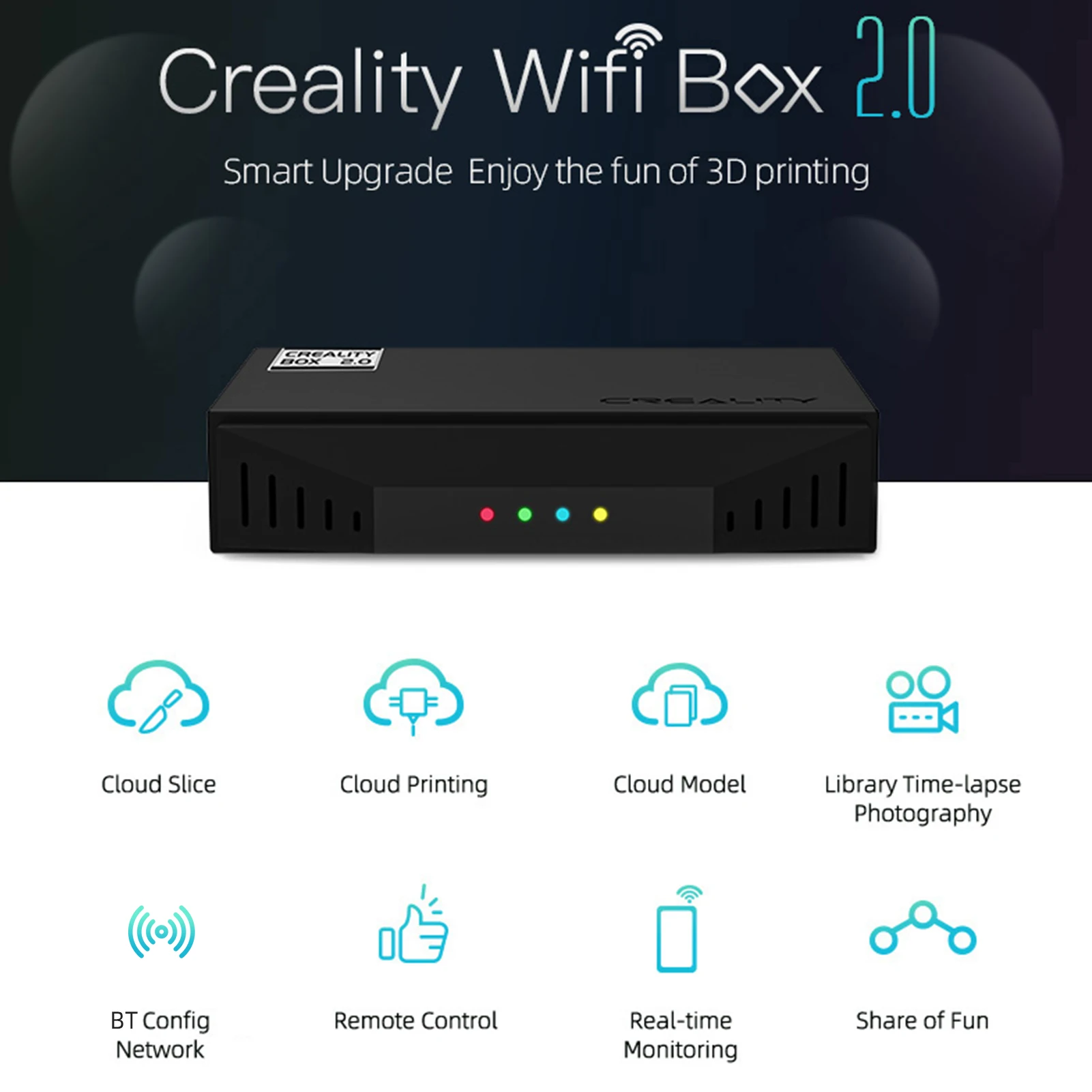Creality WiFi Box 2.0 for 3D P - 3D Printing Timelapse review and price