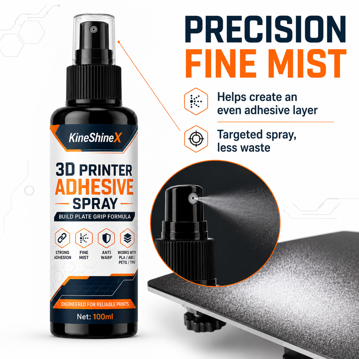 3D Printer Adhesive Spray 100/ - Glue For 3D Printing review and price