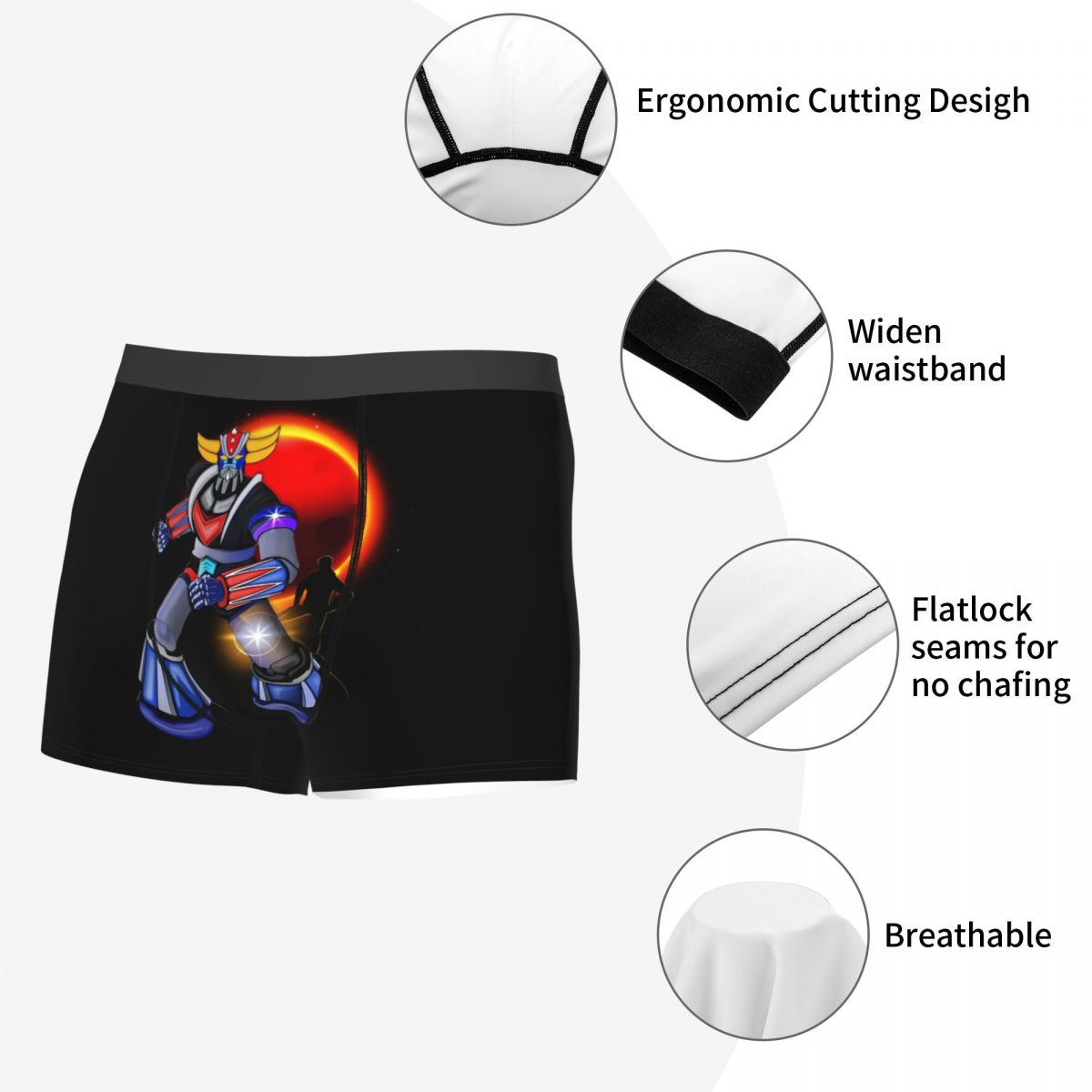 Goldorak Grendizer Boxer Short - 3D Printing Robot review and price